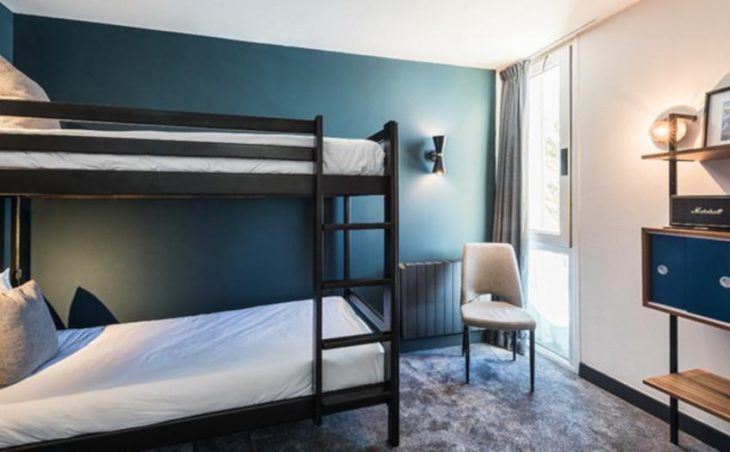Hotel Fahrenheit Seven, Val Thorens, Bunk Bedroom
